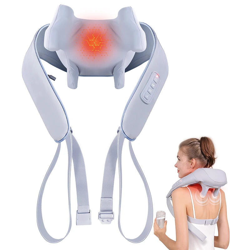 TonicBelt™ 6D Heated Shiatsu Neck & Shoulder Pillow