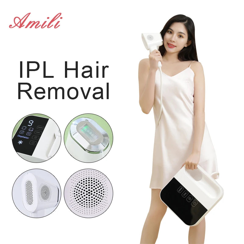 TonicBelt™ IPL Laser Hair Removal Device with Cooling System