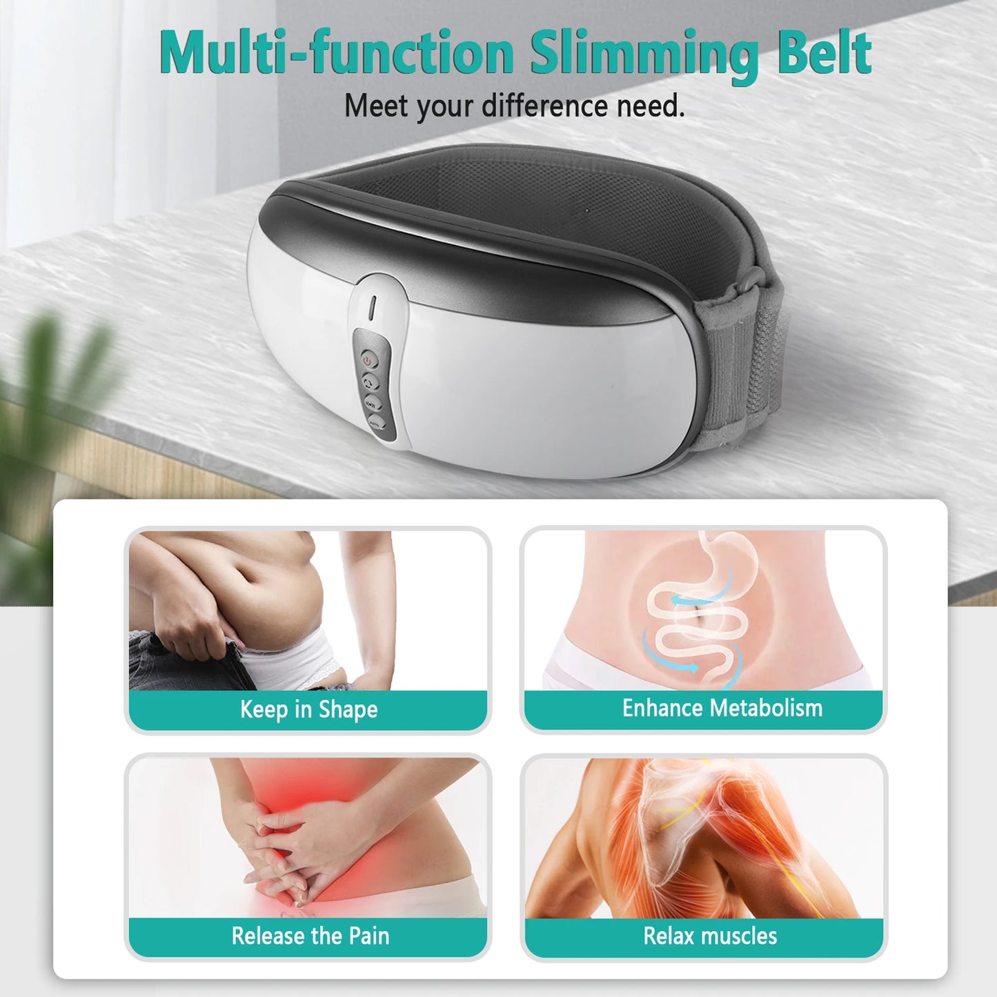 TonicBelt™ Wireless Heated Slimming Belt