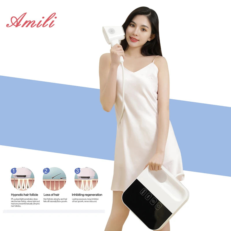 TonicBelt™ IPL Laser Hair Removal Device with Cooling System