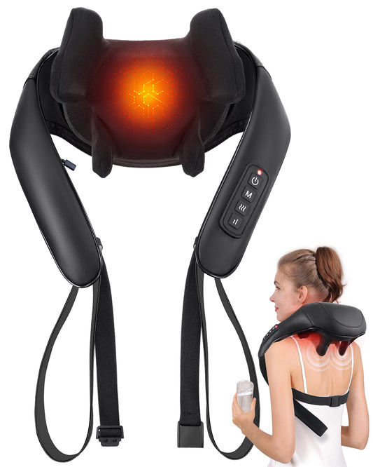 TonicBelt™ 6D Heated Shiatsu Neck & Shoulder Pillow